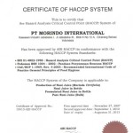 HACCP Certificate 2010-2013web